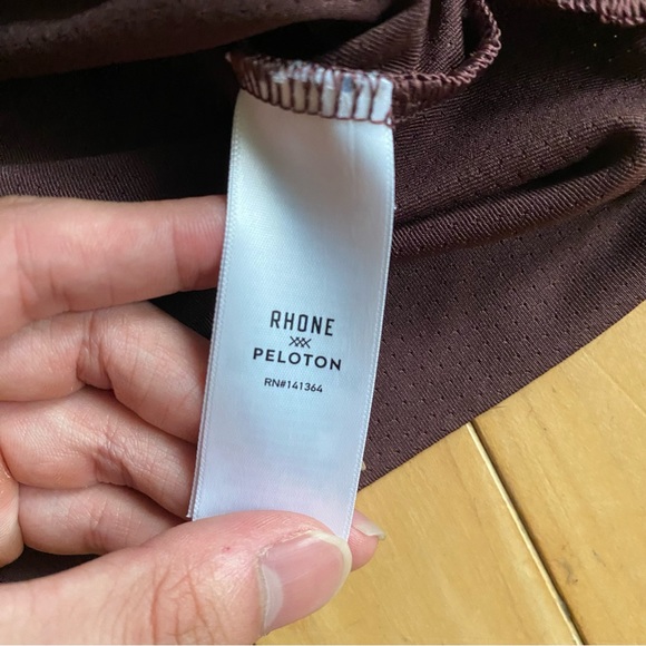 Rhone x Peloton Burgundy 1/4 Zip Sweater - Picture 9 of 11